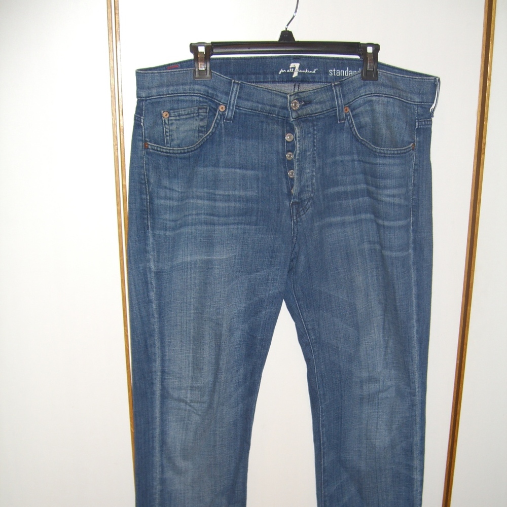 MEN'S 7 FOR ALL MANKIND STANDARD JEANS SIZE 36